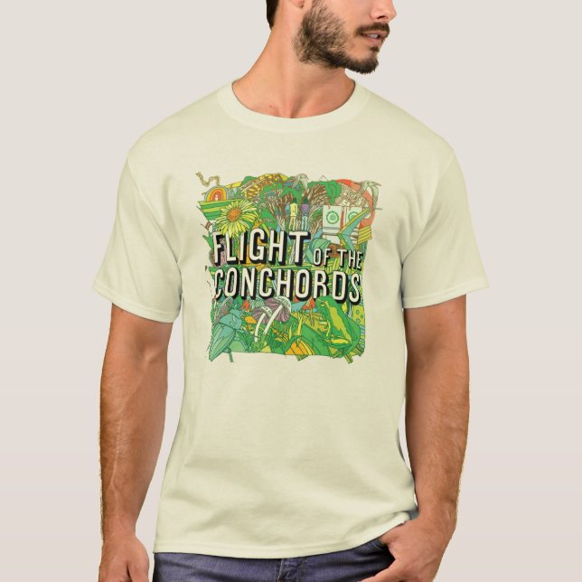 Camiseta Vuelo de los Conchords (Anverso)