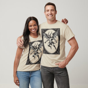 Camiseta Vuelo de Medianoche El Demonio Gaap se Levanta