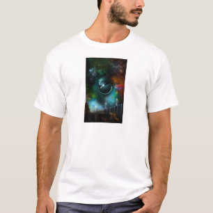 Camiseta Vuelo Del Arte Fractal Corbius
