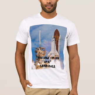 Camiseta Vuelo del final de los transbordadores espaciales