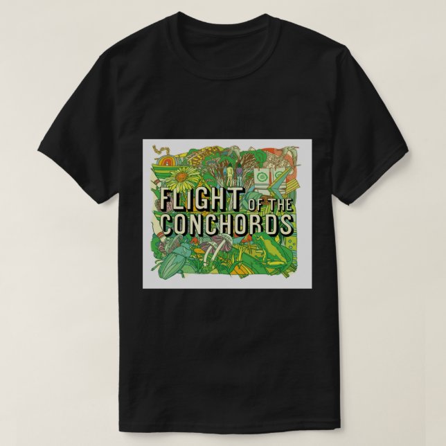 Camiseta VUELO DEL Poster DE CONCHORDS (Diseño del anverso)