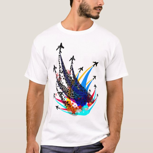 Camiseta vuelo del sable (Anverso)