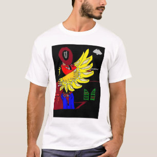 Camiseta Vuelo dorado del ilegal