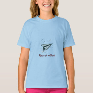 Camiseta Vuelo: El avión de papel