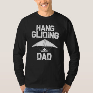 Camiseta Vuelo en Ala Delta para Papá Hombres Pilotos de Al