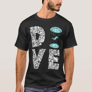 Camiseta Vuelo en túnel de viento de buceo en paracaidismo