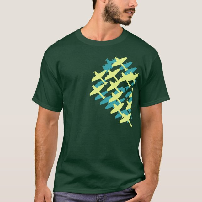 Camiseta vuelo-grupo (Anverso)