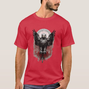 Camiseta "Vuelo Majestuoso: El Tee De Águila En Aumento"