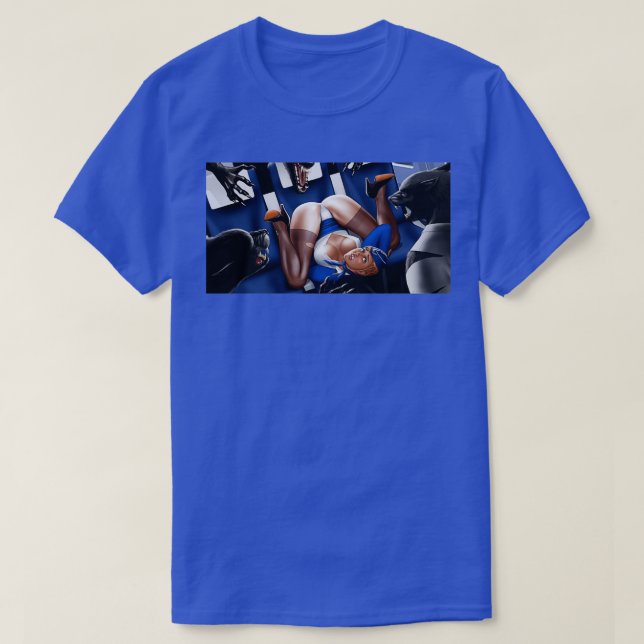 Camiseta Vuelo nocturno (Diseño del anverso)