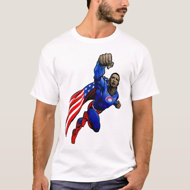 CAMISETA VUELO OBAMA (Anverso)
