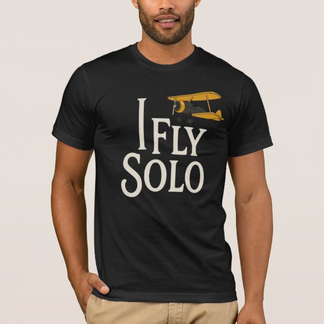 Camiseta Vuelo Solo: Libertad Sin Fin (Anverso)