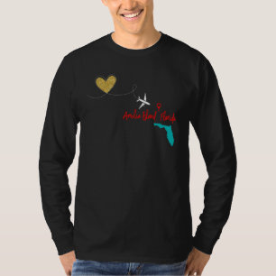 Camiseta Vuelo Viaje Isla Amelia Florida Familia Amigos