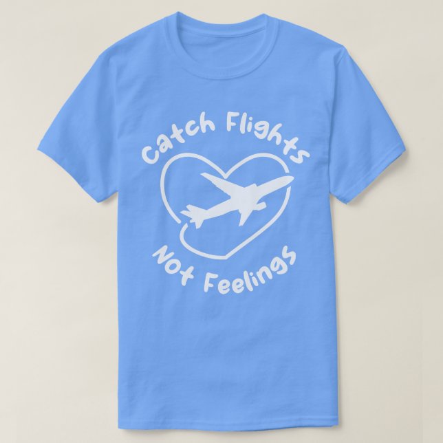Camiseta Vuelos de captura sin sentimientos 1 (Diseño del anverso)