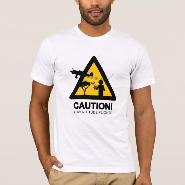Camiseta Vuelos de la baja altitud (Anverso)