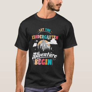 Camiseta Vuelta al cole aventura de jardín de infancia come