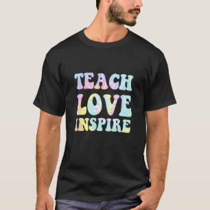 Camiseta Vuelta al cole Enseña Amor Inspira Maestros 1
