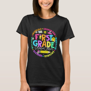 Camiseta Vuelta al cole equipo de ensueño de primer grado m