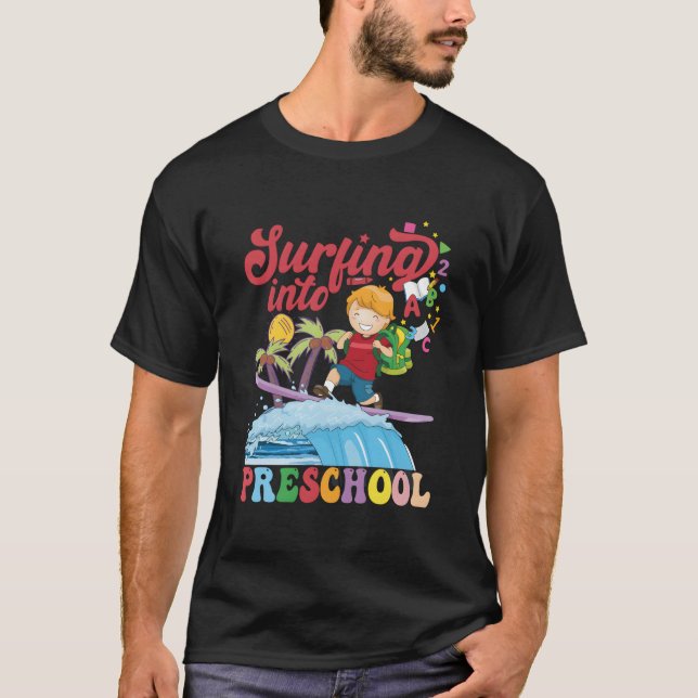 Camiseta Vuelta al cole preescolar (Anverso)