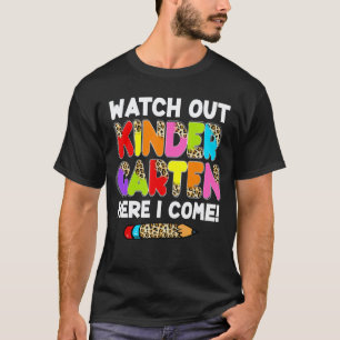Camiseta Vuelta al cole primer día hola jardín de infancia