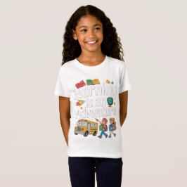 Camiseta VUELTA AL COLEGIO, Aprender es una Aventura