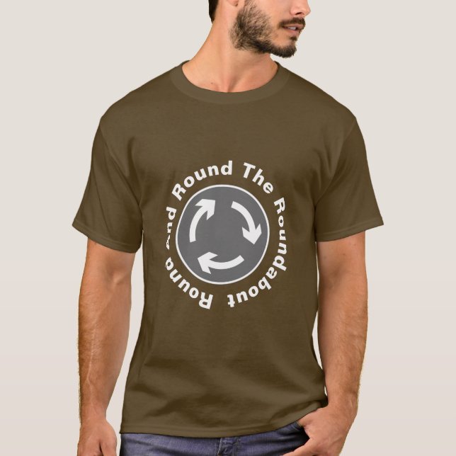 Camiseta Vuelta Y Vuelta De La Rotonda Vacacional (Anverso)