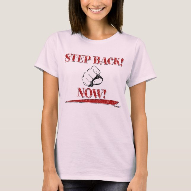 Camiseta ¡VUELVA! AHORA! rojo (Anverso)