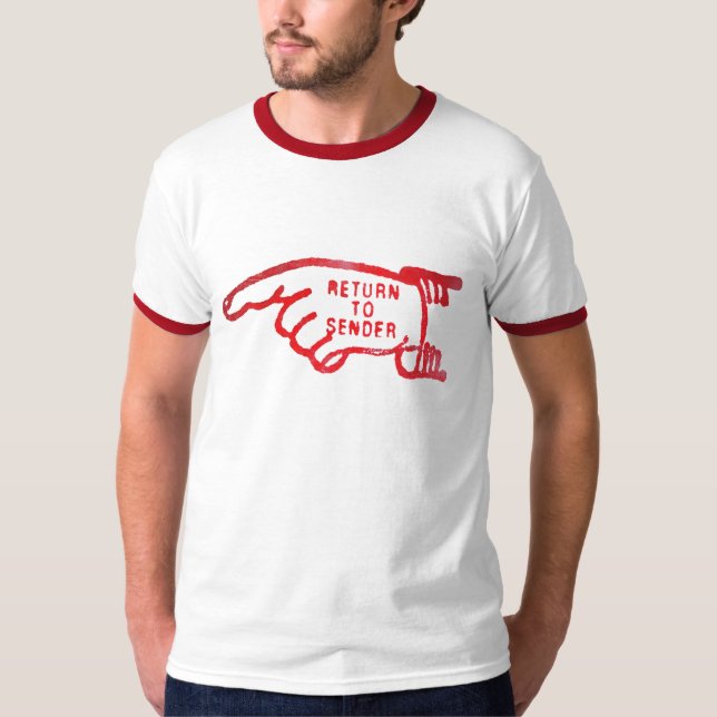 Camiseta Vuelva al remitente (Anverso)