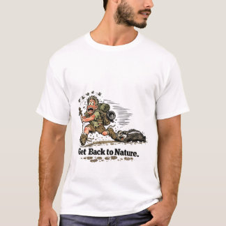 Camiseta Vuelve a la naturaleza