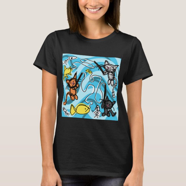 Camiseta Vuelve a pescar (Anverso)