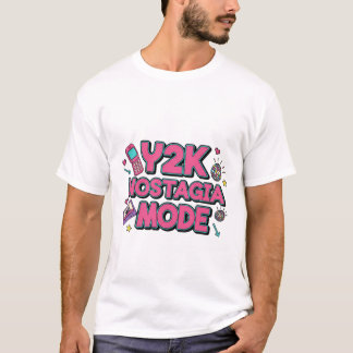 Camiseta Vuelve al diseño retro vintage de los 2000s Fiesta