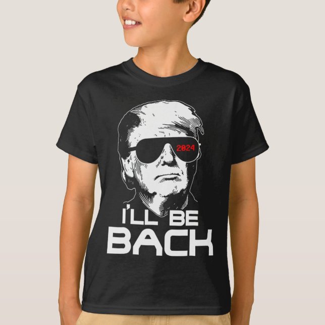 Camiseta Vuelve Gracioso 45 47 Donald Trump 2024 Toma Estad (Anverso)