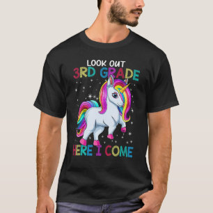 Camiseta Vuelvo Al Colegio Mira El 3er Grado Aquí Llego Uni