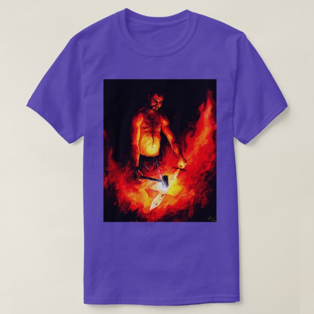 Camiseta Vulcan God of the Forge T (Diseño del anverso)