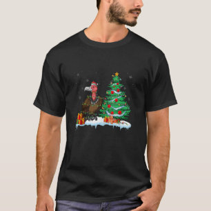 Camiseta Vulture Lover Navidades Vulture usando Santa Hat
