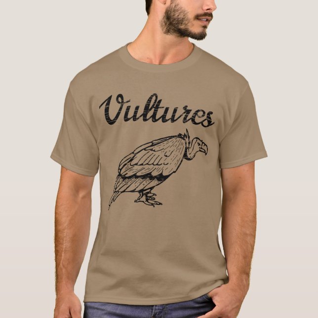 Camiseta Vultures New Wave Punk Rock friend (Anverso)