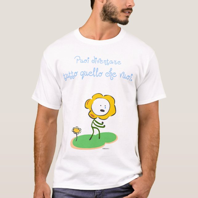 Camiseta "Vuoi del che del quello del tutto del diventare (Anverso)