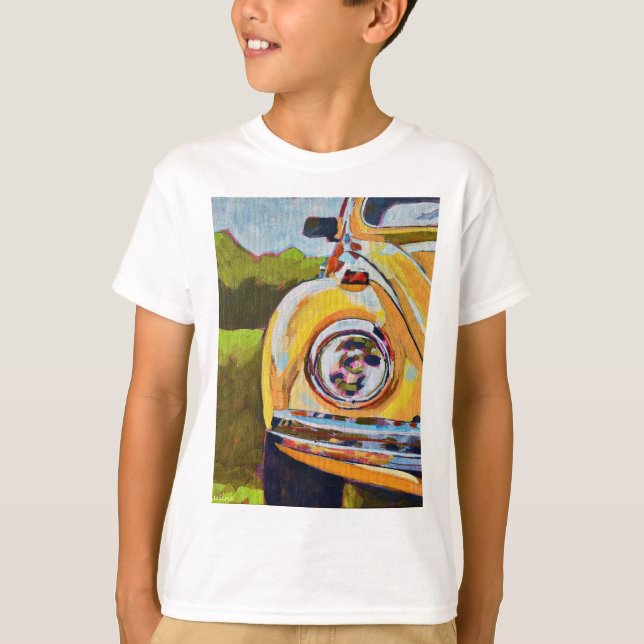 Camiseta VW Bug Painting - Gift for VW Bug Lovers (Anverso)