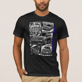 Camiseta VW Golf MK8 R Panel de Manga JDM