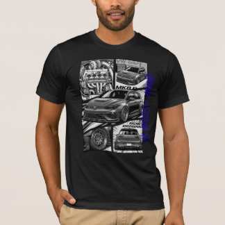 Camiseta VW Golf MK8 R Panel de Manga JDM