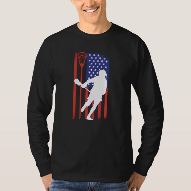 Camiseta VXL Lacrosse Stick Intercrosse Team Sport American (Anverso)