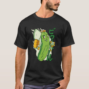 Camiseta VXL Pickleball Pepino Verde Corazón Amor Pala Ba