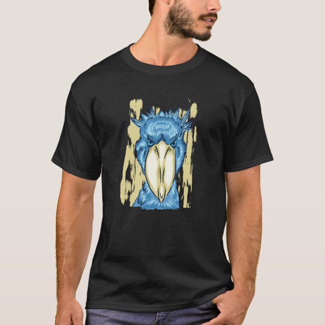 Camiseta VXL Shoebill Bird Ornithologist Whalebill Animal O (Anverso)