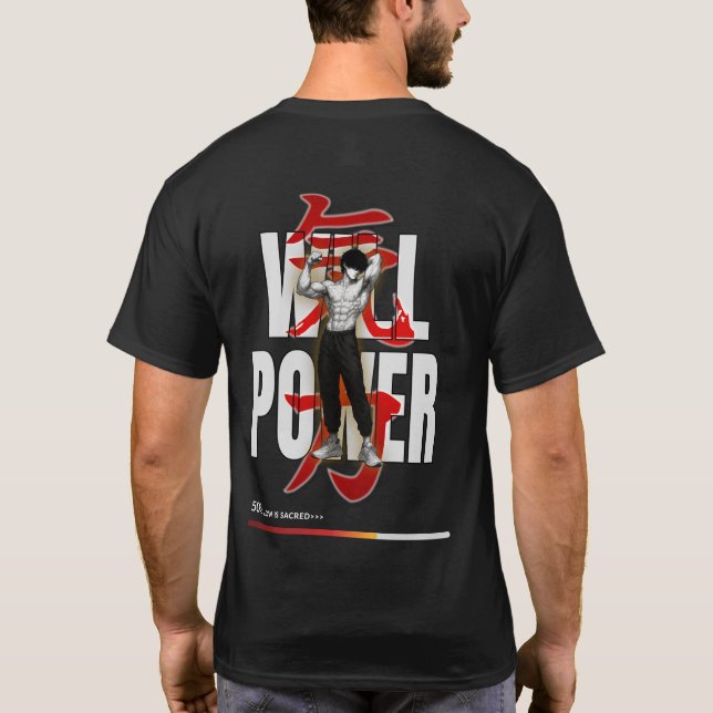 CAMISETA VYTROS "WILLPOWER" GYMWEAR (Reverso)