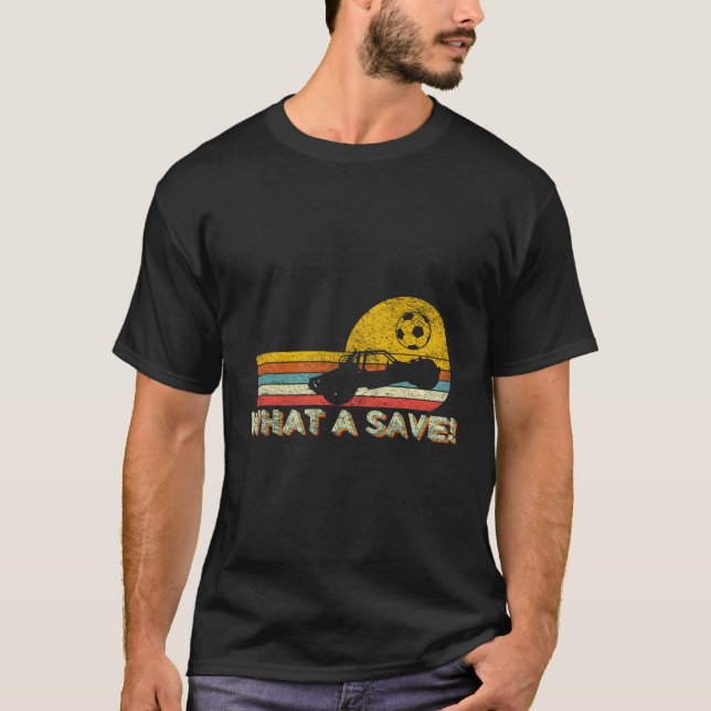 Camiseta W A Save Rocket Soccer Car League (Anverso)