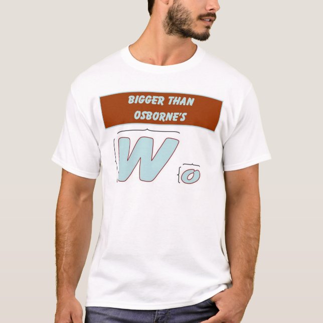 Camiseta W contra O (Anverso)