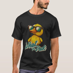 Camiseta W El Pato Amarillo Goma Ducky Ama Los Patos