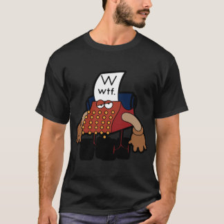 Camiseta W es para amigos WhutDaFuh
