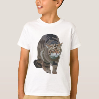 Camiseta W es para gato salvaje
