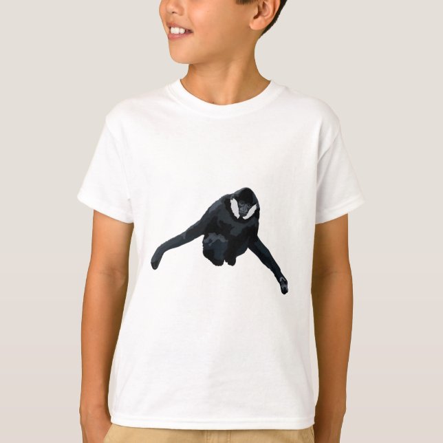 Camiseta W es para Gibbon con queso blanco (Anverso)