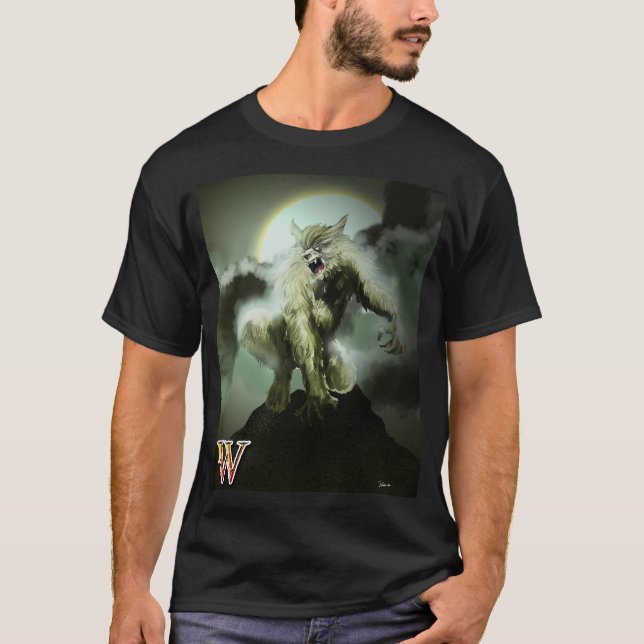 Camiseta W es para Warewolf (Anverso)
